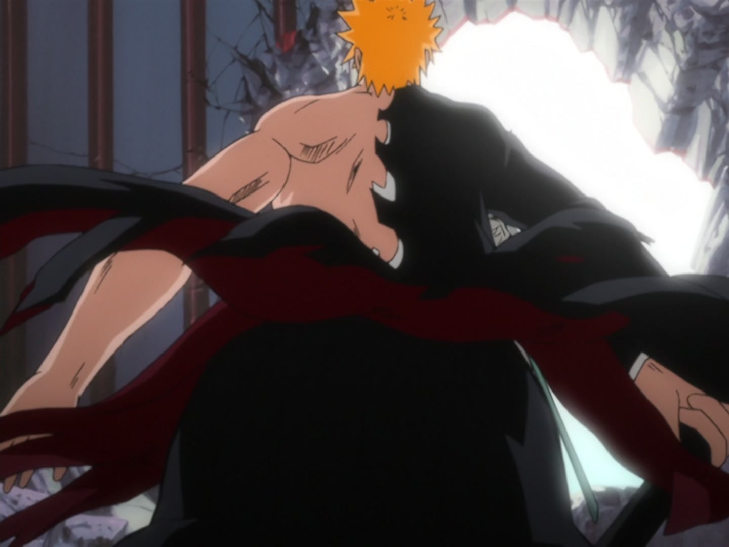 Bleach Ep 162: Szayelaporro Laughs, The Net of Renji Is Trapped @ 00:09:59
