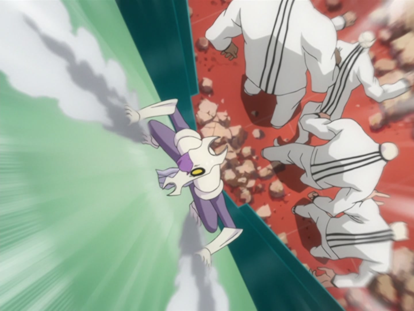 Bleach Ep 164: Ishida's Strategy, 20 Seconds of Offense and Defense @ 00:04:30