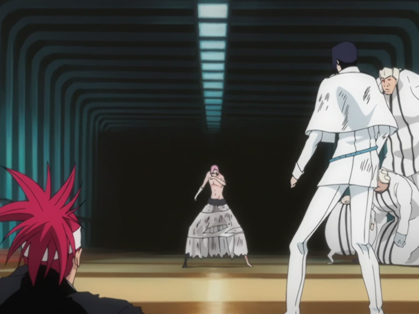 Bleach Ep 165: The Murderous Intent Boils! The Joyful Grimmjow @ 00:04:11