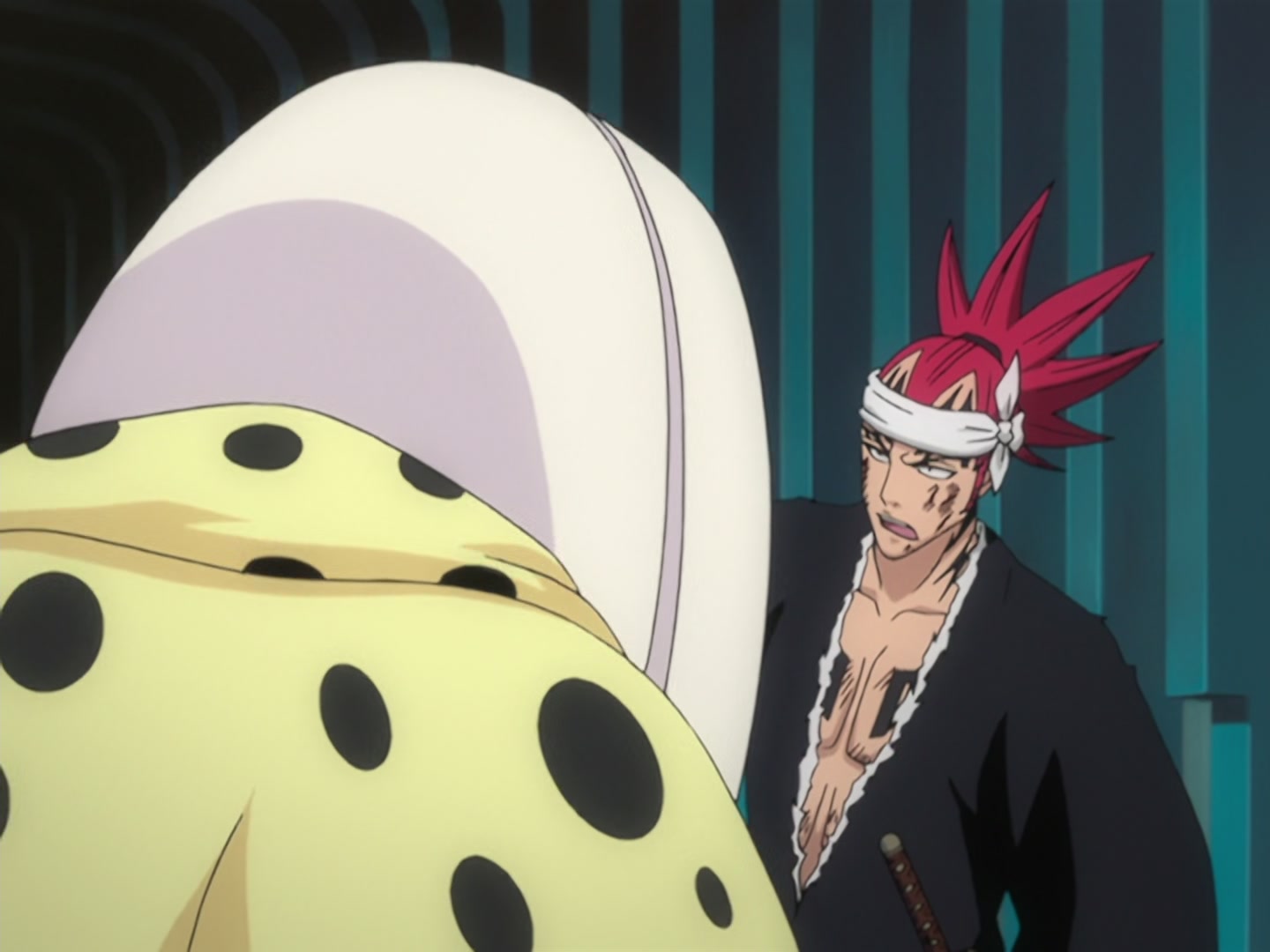 Bleach Ep 165: The Murderous Intent Boils! The Joyful Grimmjow @ 00:05:37