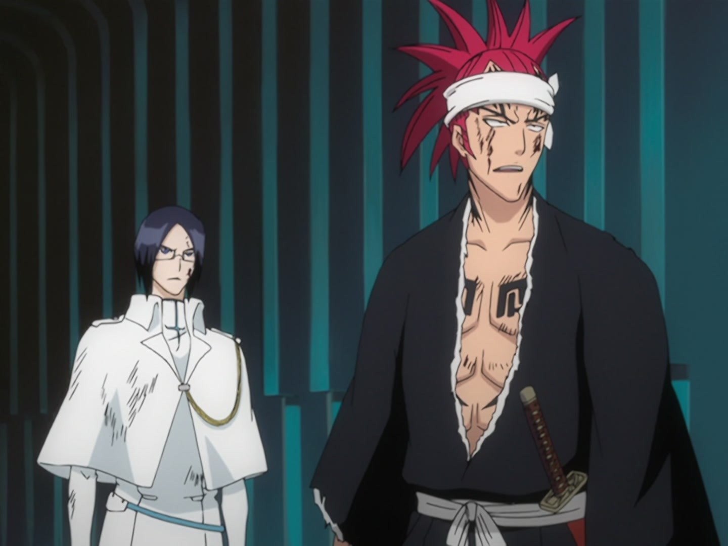 Bleach Ep 165: The Murderous Intent Boils! The Joyful Grimmjow @ 00:06:29