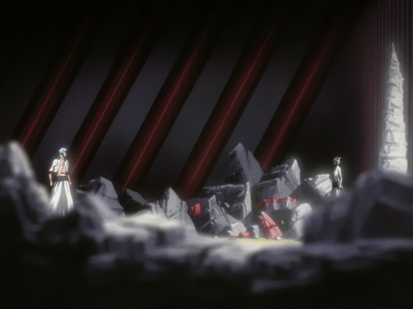 Bleach Ep 165: The Murderous Intent Boils! The Joyful Grimmjow @ 00:07:07