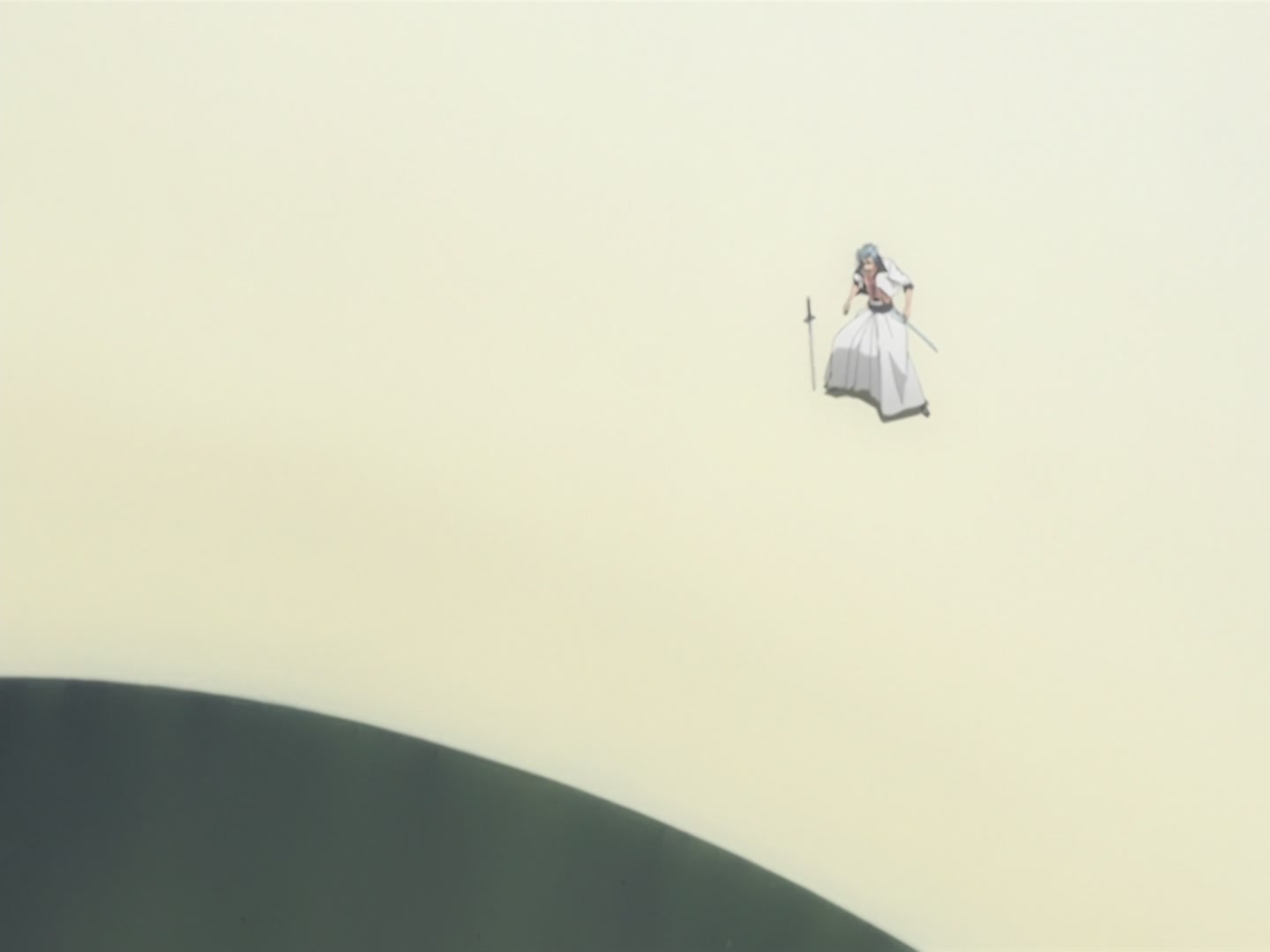 Bleach Ep 166: Desperate Effort vs. Desperate Effort! Hollowized Ichigo @ 00:04:40