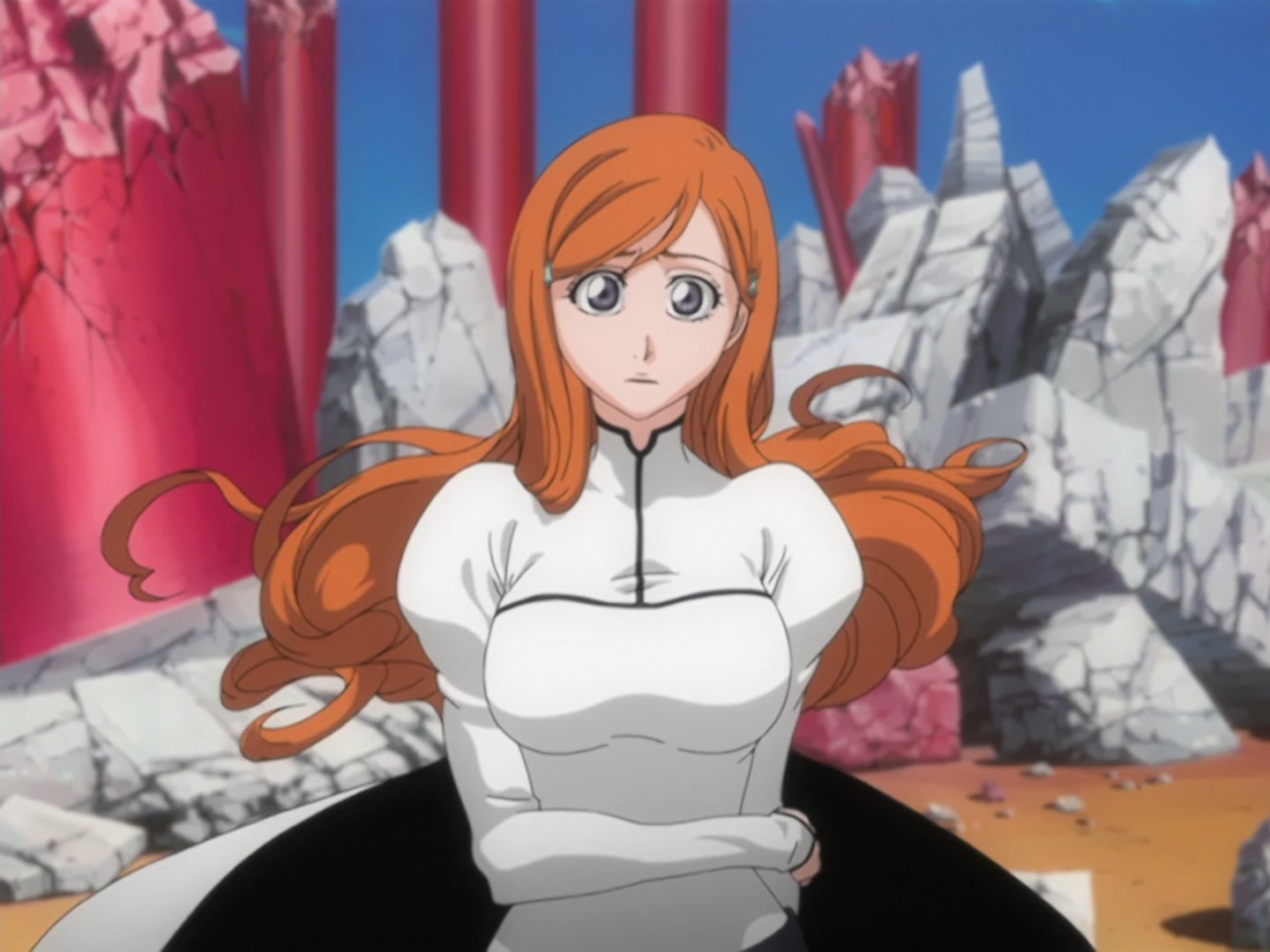 Bleach Ep 166: Desperate Effort vs. Desperate Effort! Hollowized Ichigo @ 00:05:08