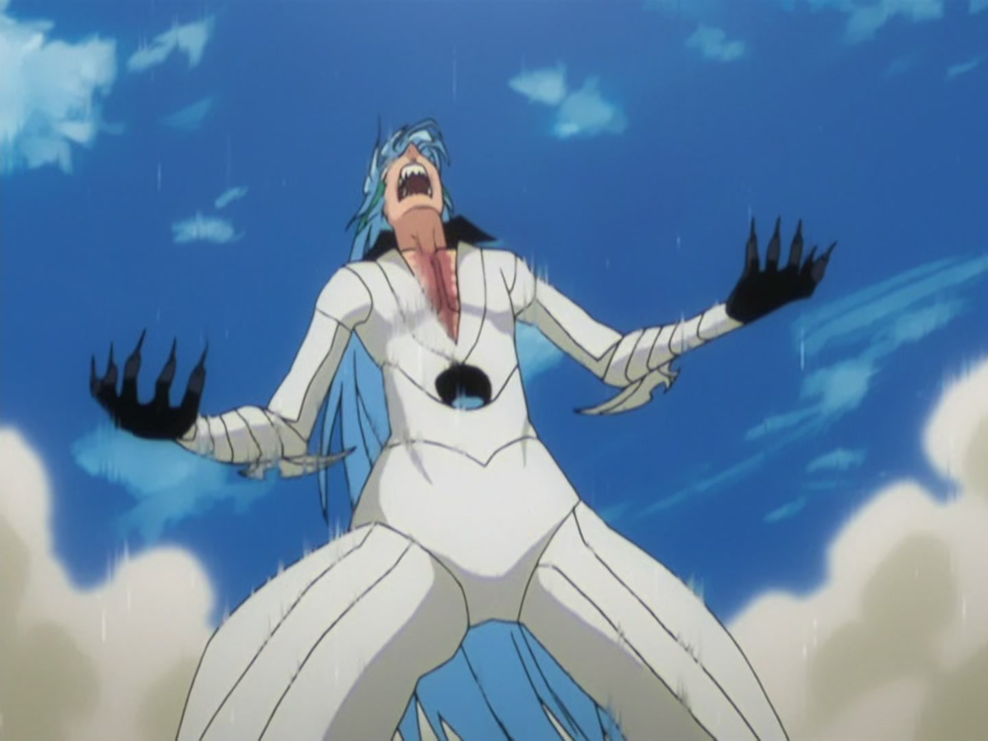 Bleach Ep 166: Desperate Effort vs. Desperate Effort! Hollowized Ichigo @ 00:05:56