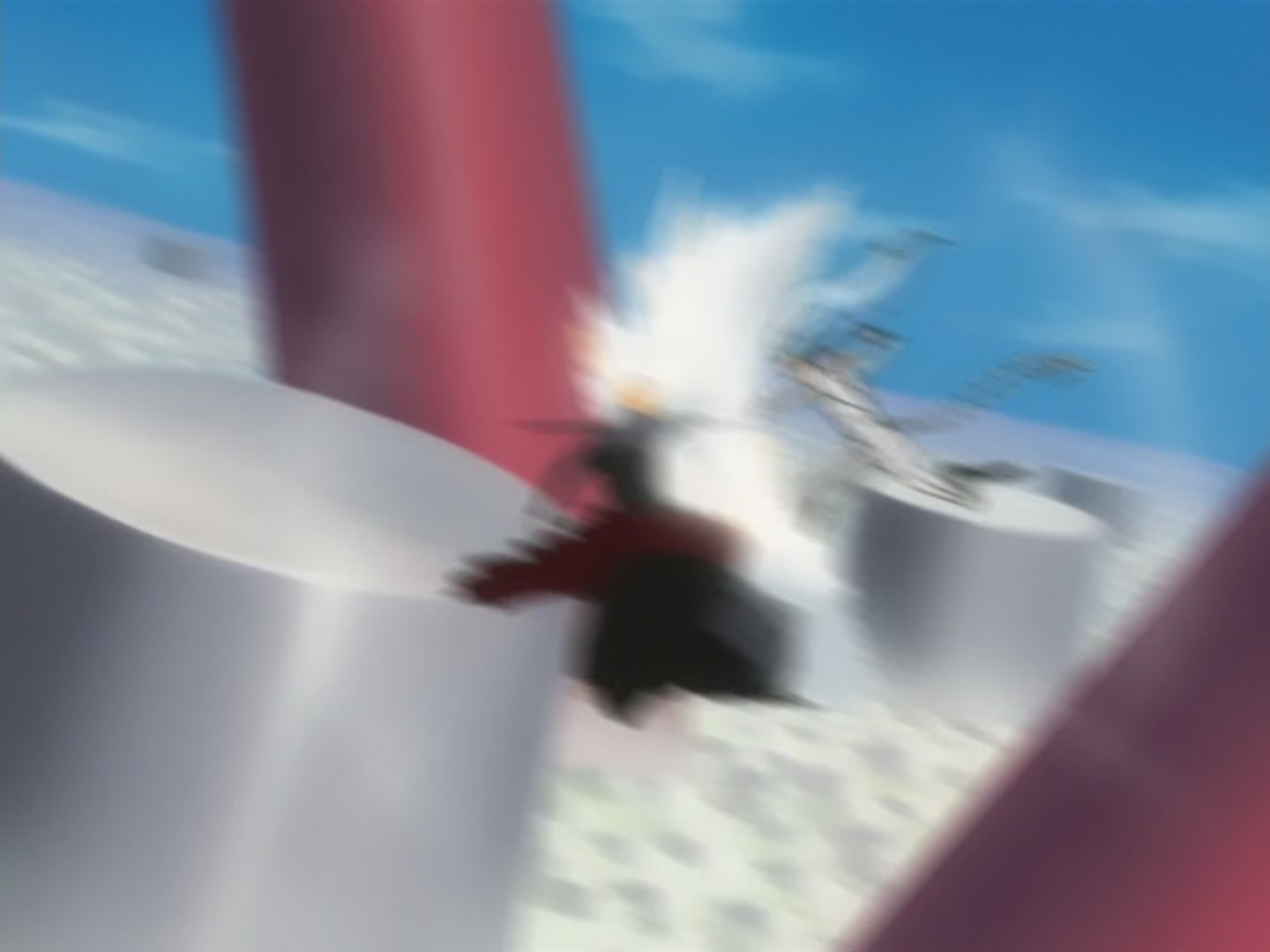 Bleach Ep 166: Desperate Effort vs. Desperate Effort! Hollowized Ichigo @ 00:06:10