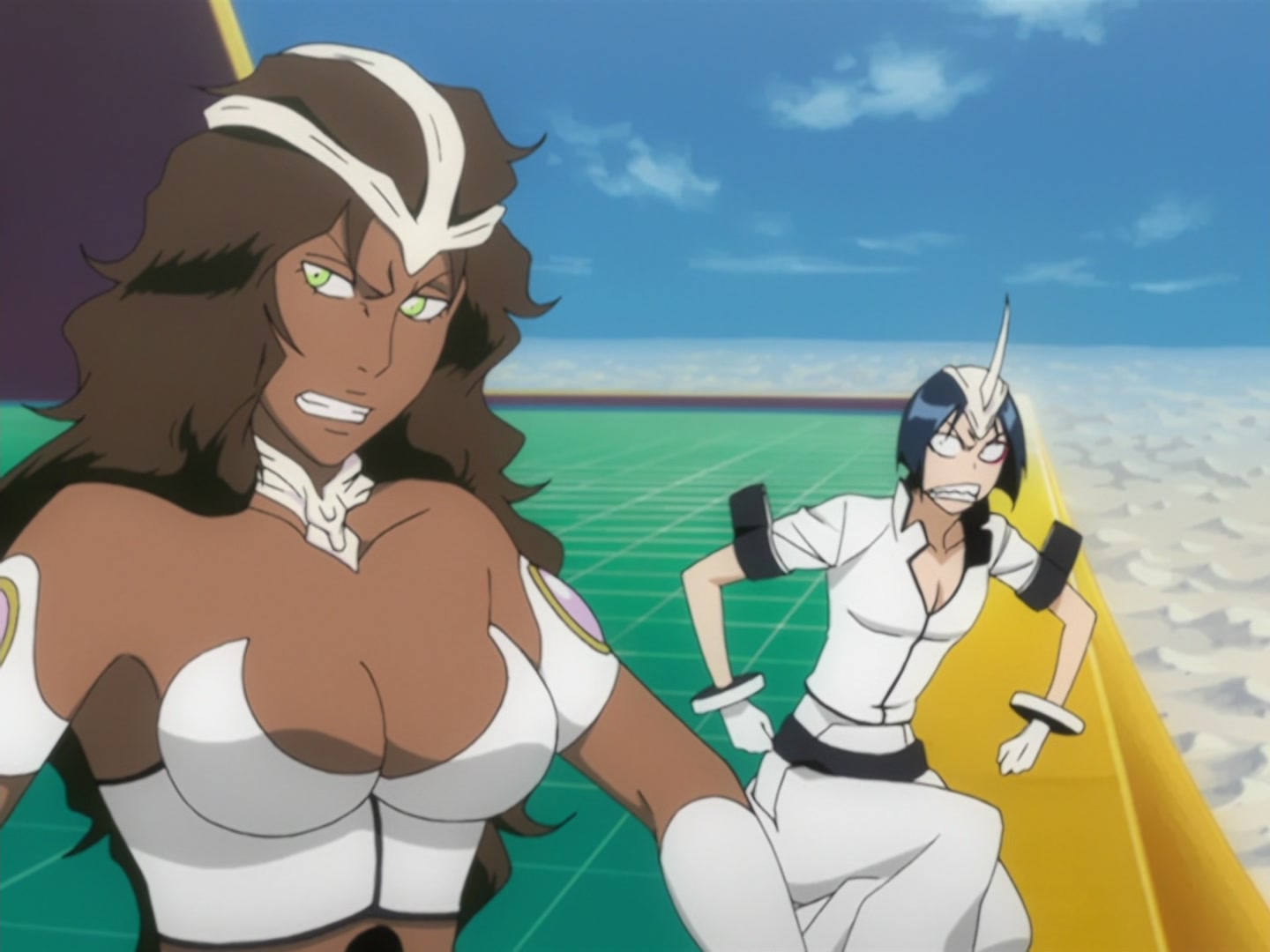 Bleach Ep 166: Desperate Effort vs. Desperate Effort! Hollowized Ichigo @ 00:08:00