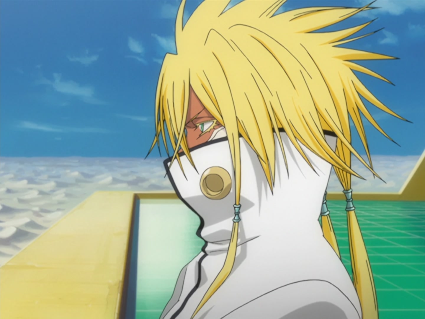 Bleach Ep 166: Desperate Effort vs. Desperate Effort! Hollowized Ichigo @ 00:08:38