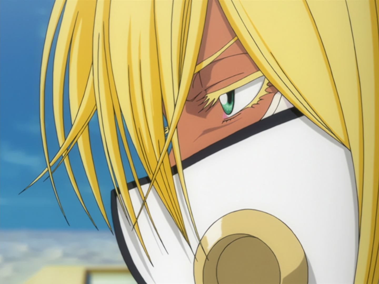 Bleach Ep 166: Desperate Effort vs. Desperate Effort! Hollowized Ichigo @ 00:08:57