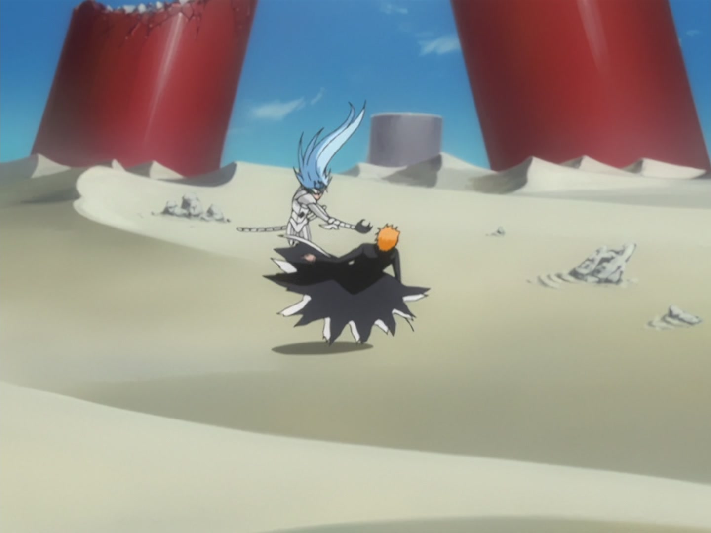Bleach Ep 167: The Moment of Conclusion, The End of Grimmjow @ 00:11:46