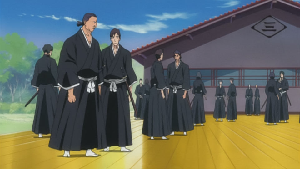 Bleach Ep 168: The New Captain Appears! His Name is Shusuke Amagai @ 00:04:06
