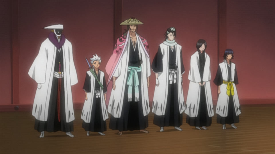 Bleach Ep 168: The New Captain Appears! His Name is Shusuke Amagai @ 00:04:35