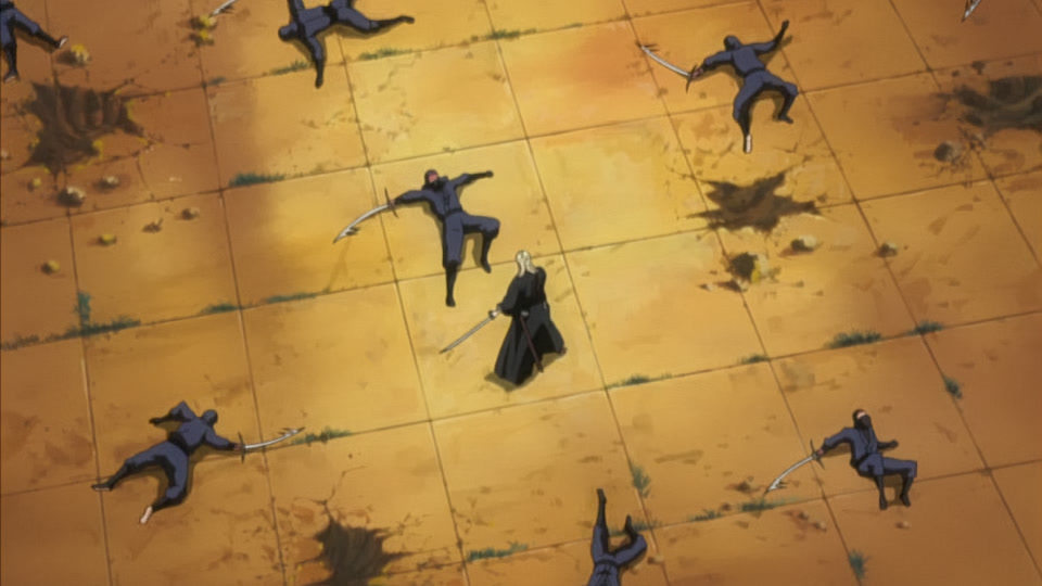 Bleach Ep 184: Kira and Kibune, Offense and Defense @ 00:02:32