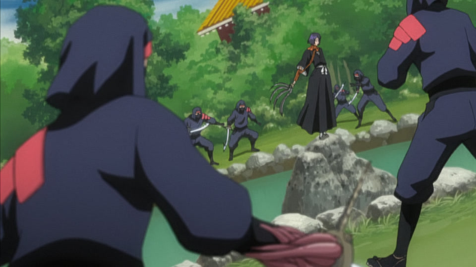 Bleach Ep 186: Sortie Orders! Suppress the Kasumioji House @ 00:06:39