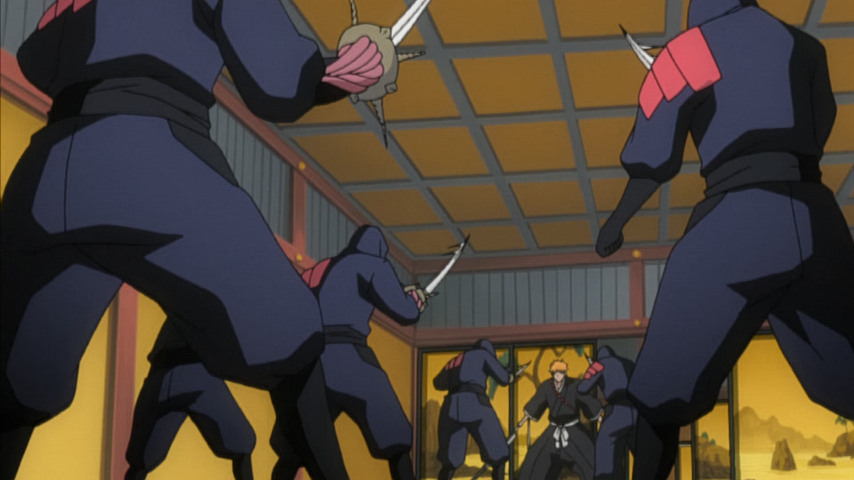 Bleach Ep 186: Sortie Orders! Suppress the Kasumioji House @ 00:08:04