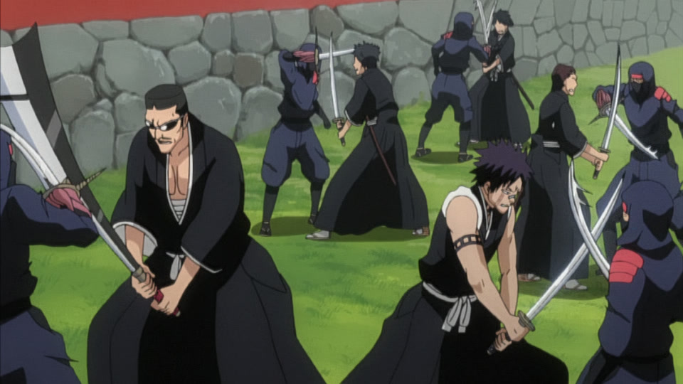 Bleach Ep 186: Sortie Orders! Suppress the Kasumioji House @ 00:09:44