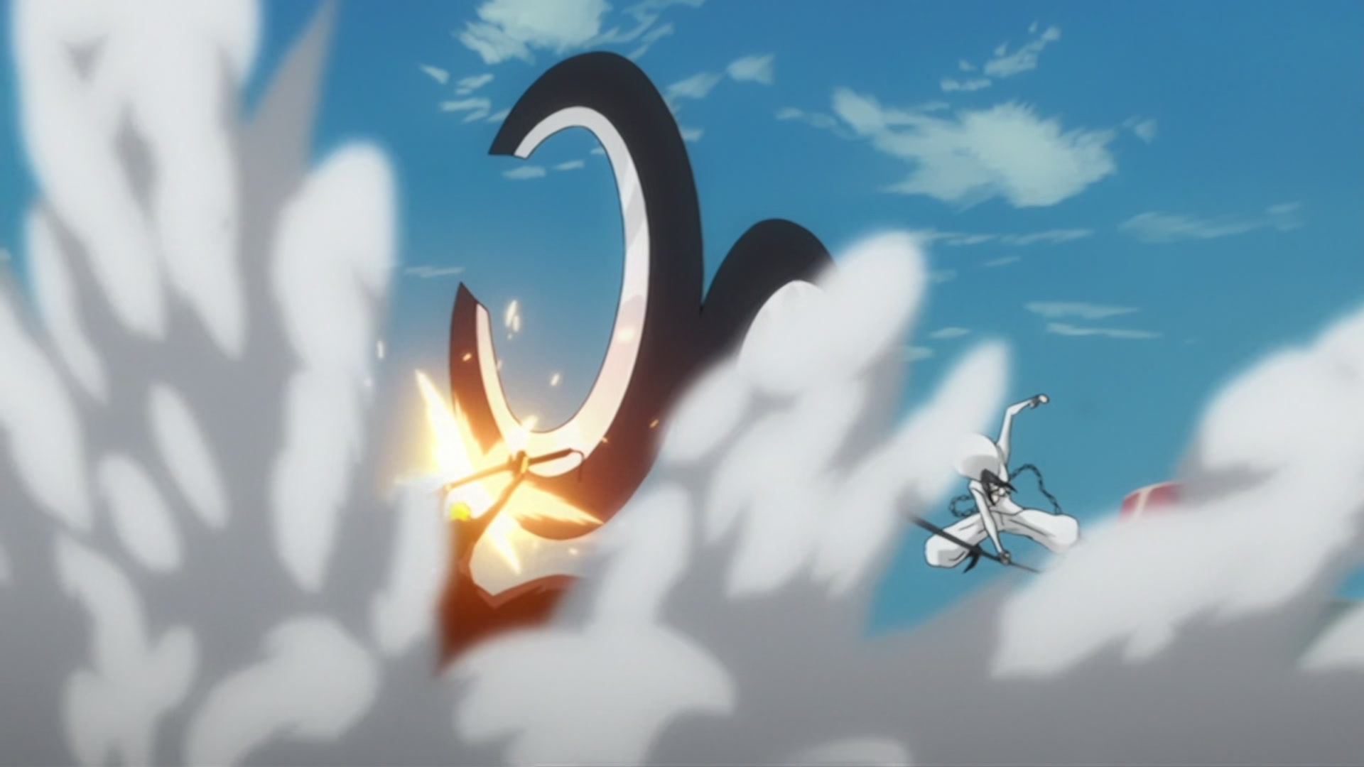 Bleach Ep 191: The Frightening Banquet, Szayelaporro Theater @ 00:01:53