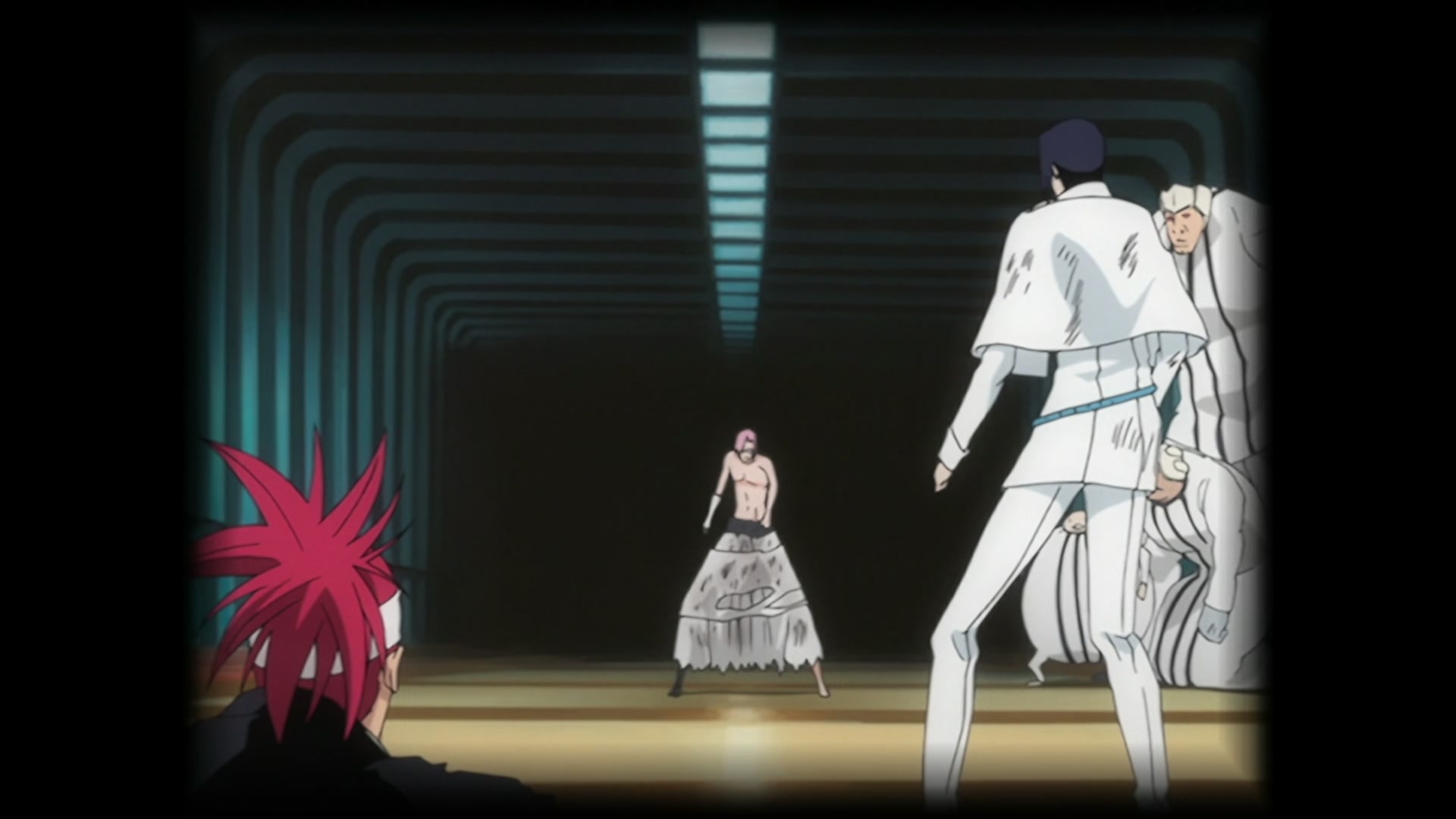 Bleach Ep 191: The Frightening Banquet, Szayelaporro Theater @ 00:08:38