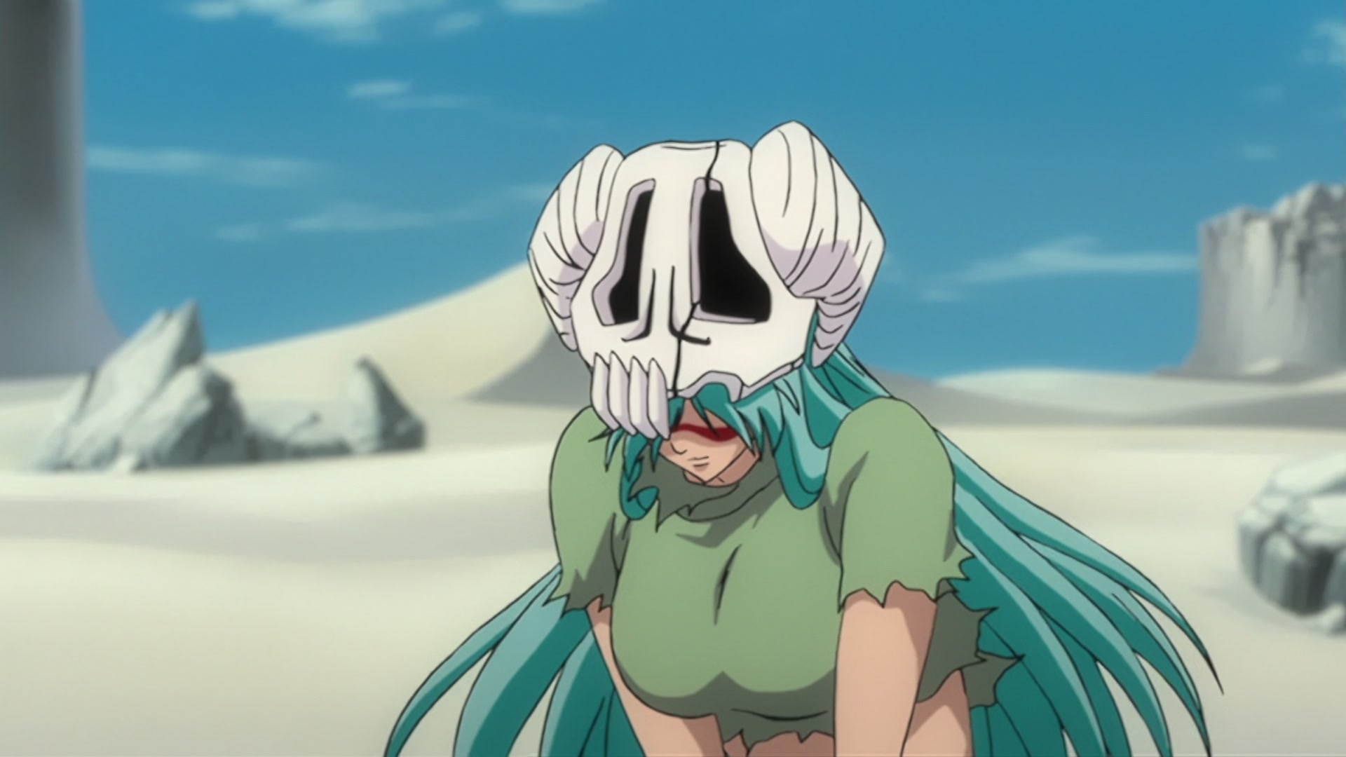 Bleach Ep 195: The Ultimate Union! Pesche's Seriousness @ 00:04:11