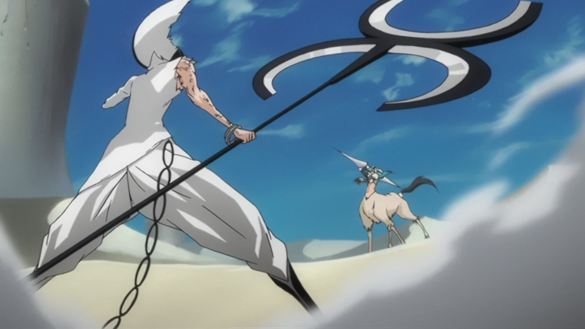 Bleach Ep 195: The Ultimate Union! Pesche's Seriousness @ 00:05:08