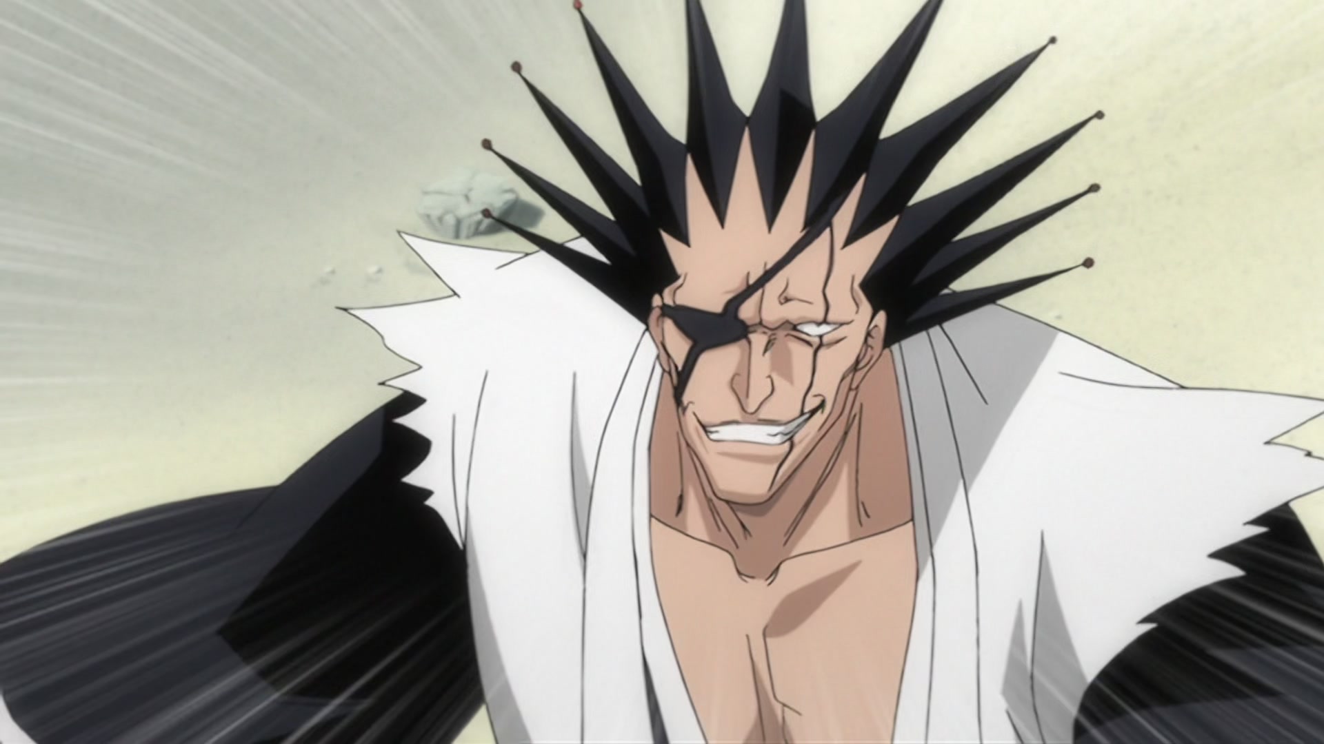 Bleach Ep 196: Joining the Battle! The Strongest Shinigami Army Appears @ 00:04:06