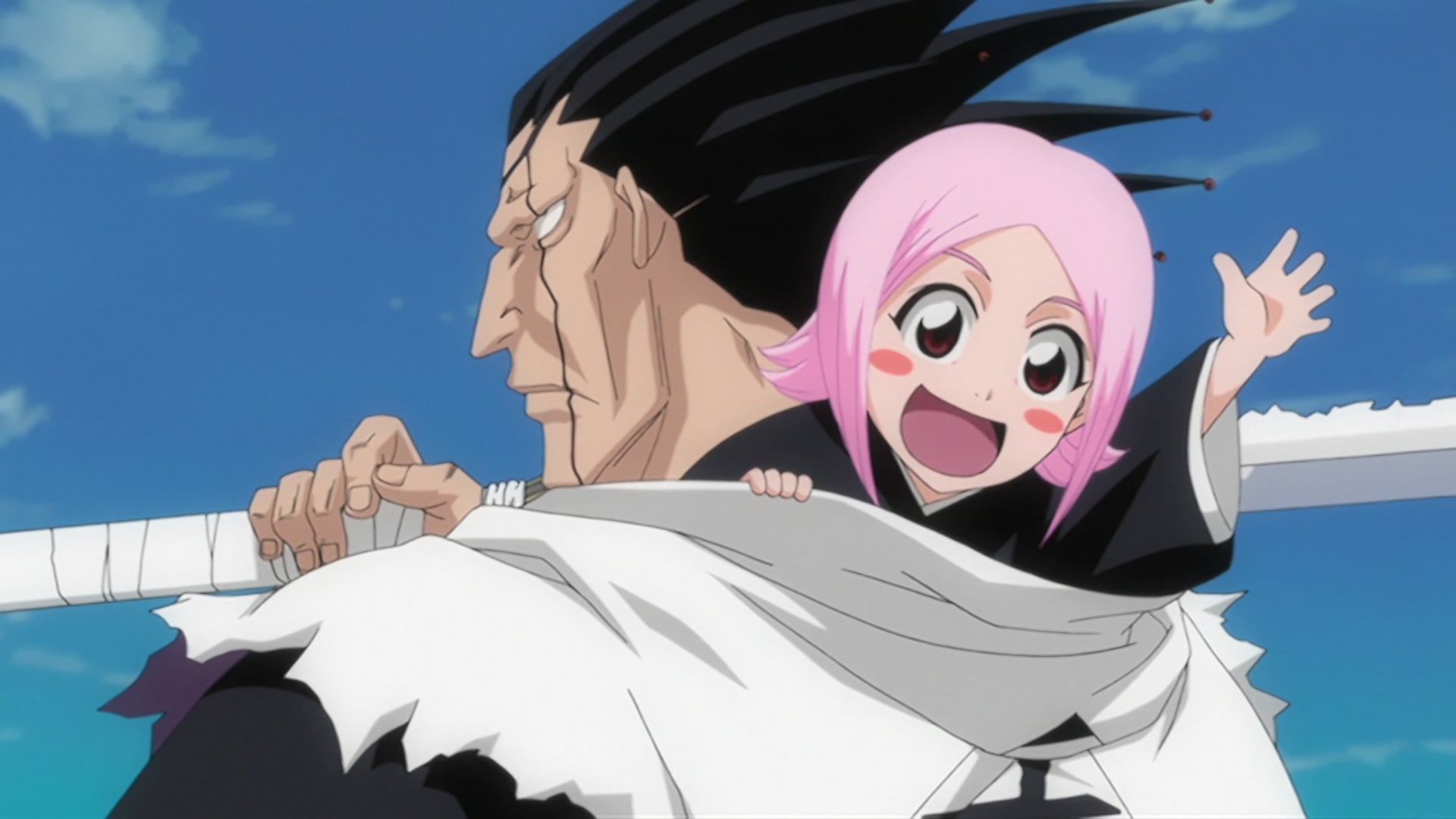 Bleach Ep 196: Joining the Battle! The Strongest Shinigami Army Appears @ 00:05:51