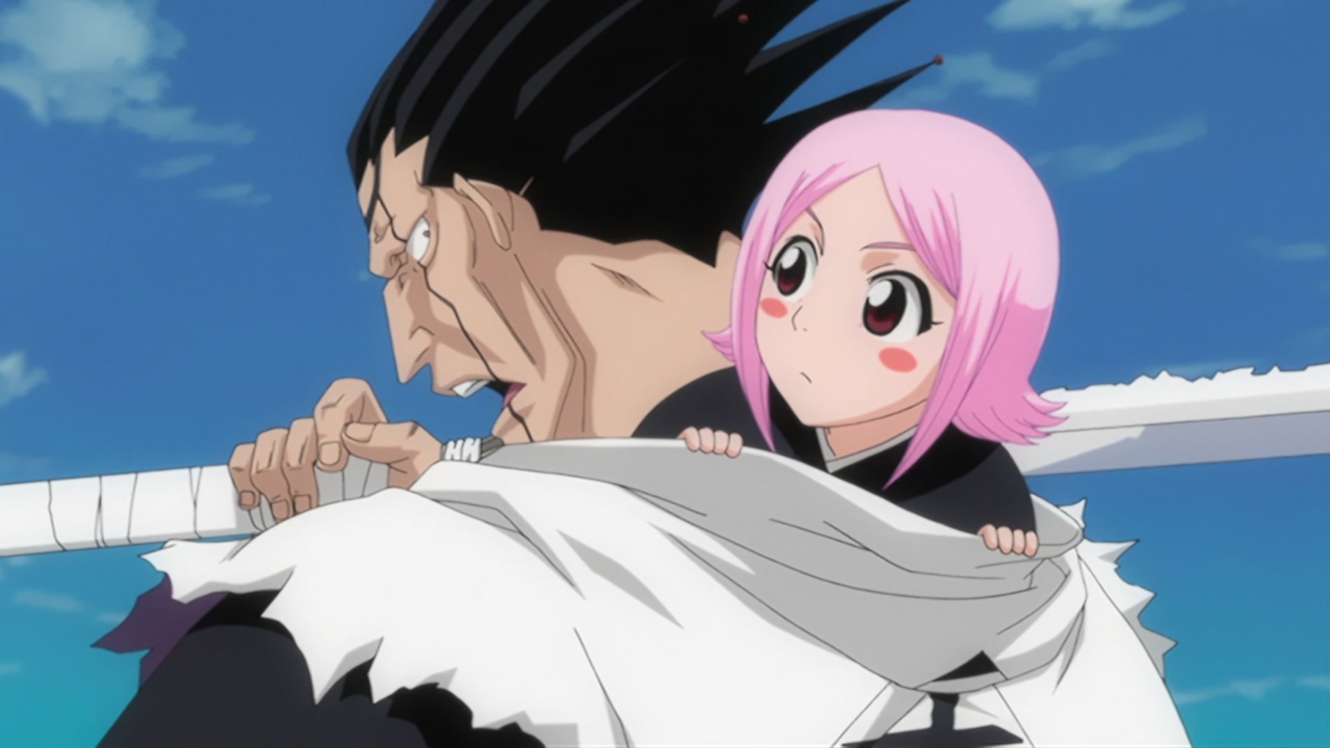 Bleach Ep 196: Joining the Battle! The Strongest Shinigami Army Appears @ 00:05:56