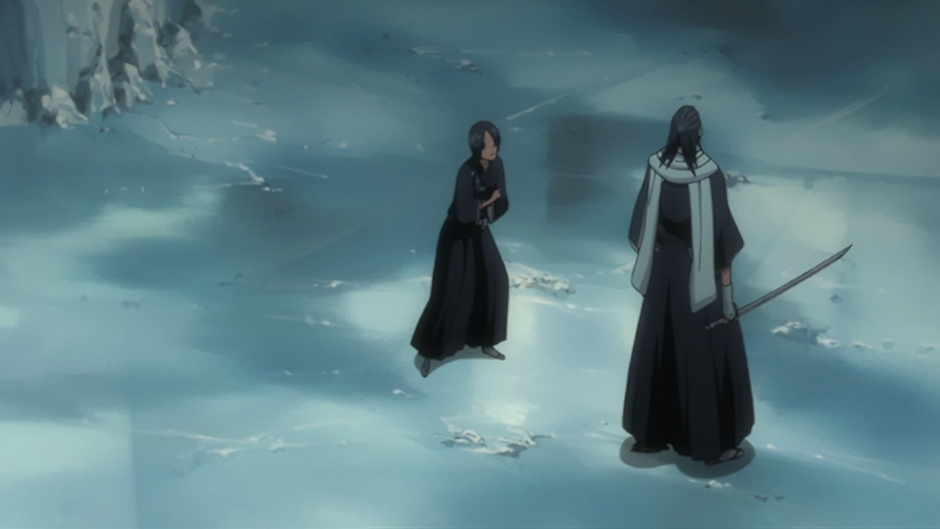 Bleach Ep 197: Byakuya's Bankai, The Quiet Anger @ 00:10:54
