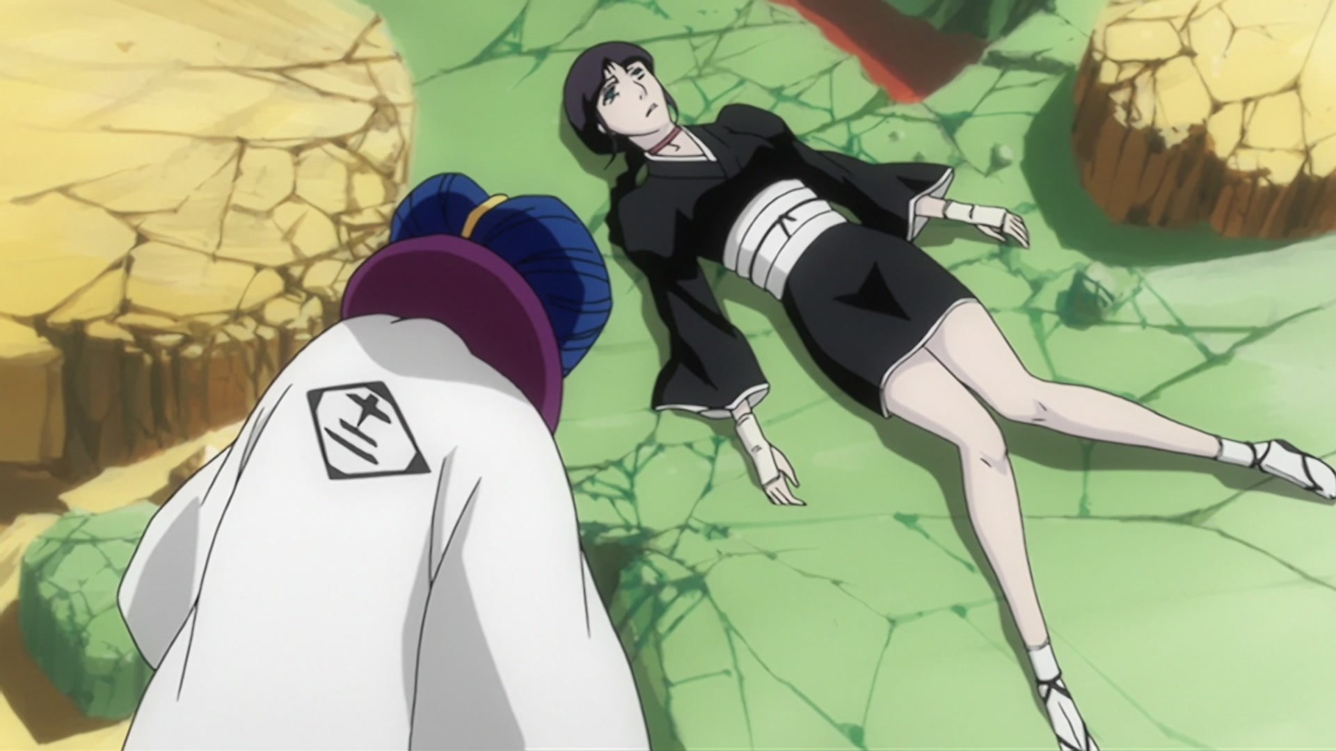 Bleach Ep 200: The Hardest Body!? Cut Down Nnoitra @ 00:08:18
