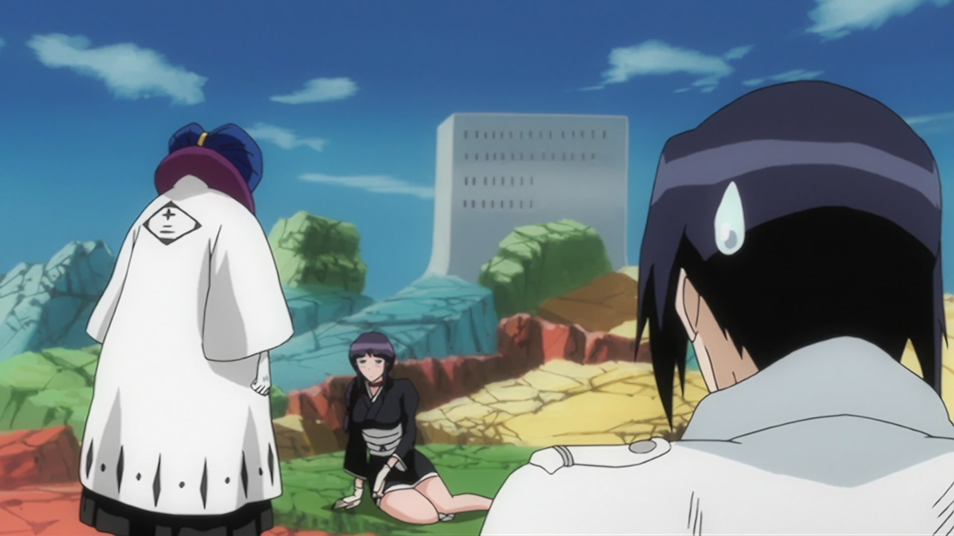 Bleach Ep 200: The Hardest Body!? Cut Down Nnoitra @ 00:08:51
