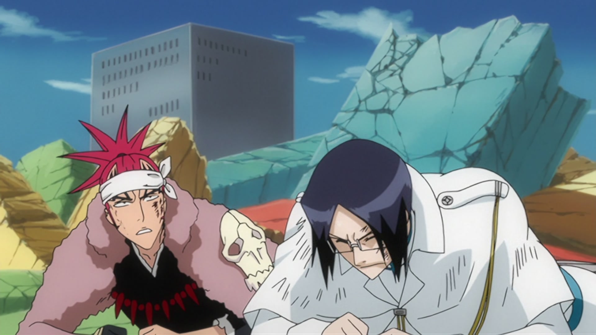 Bleach Ep 200: The Hardest Body!? Cut Down Nnoitra @ 00:09:28