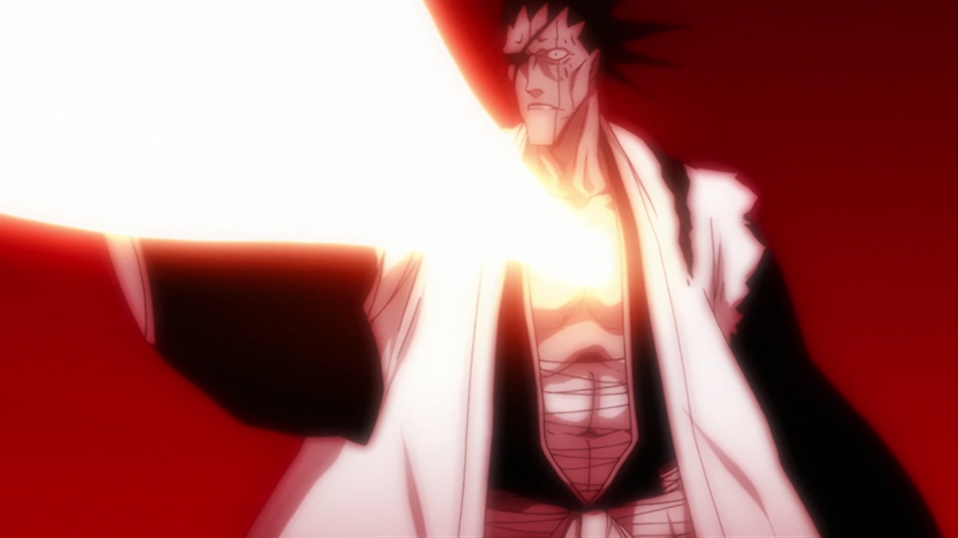 Bleach Ep 201: Nnoitra Released! Multiplying Arms @ 00:03:25