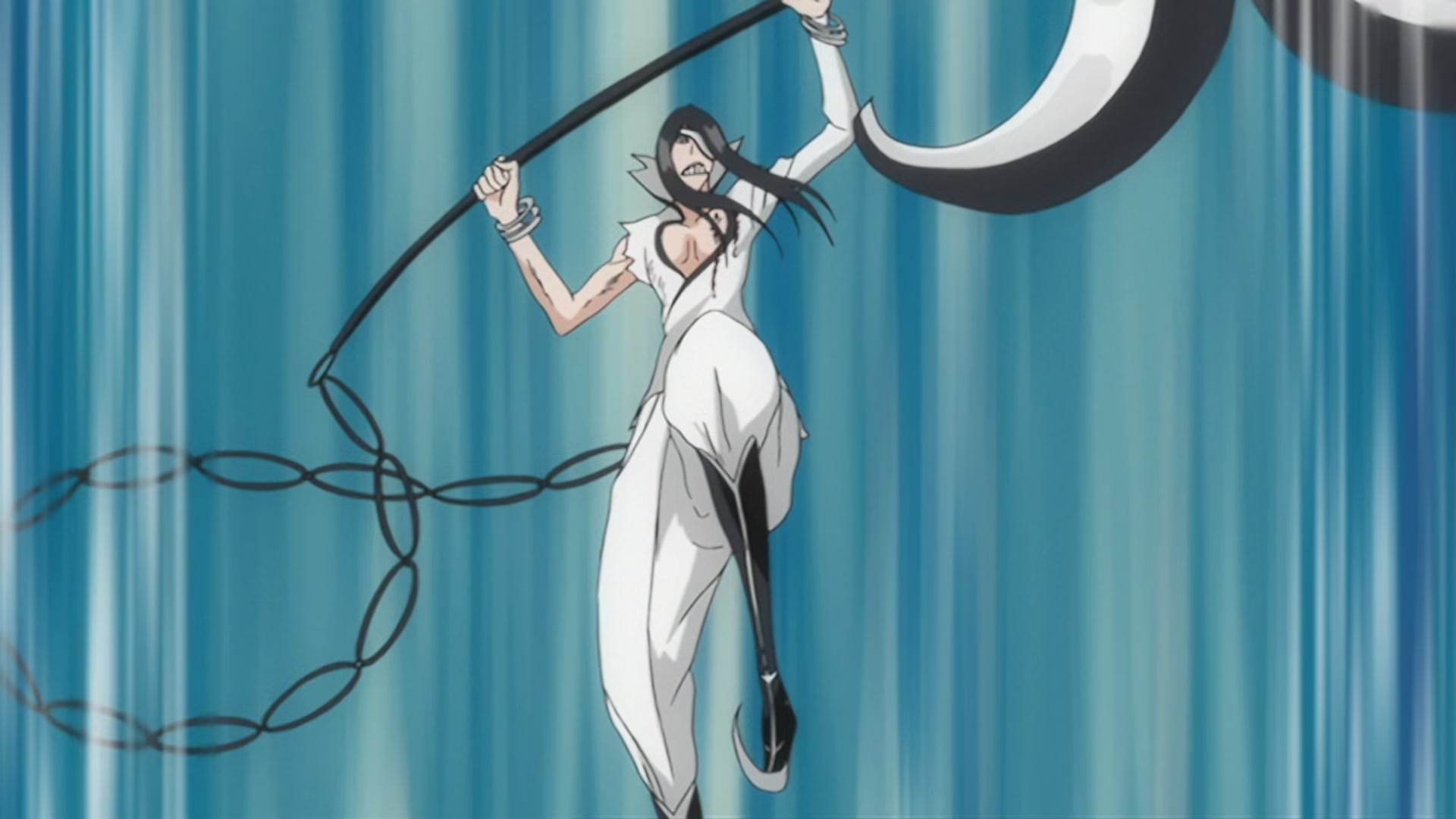 Bleach Ep 201: Nnoitra Released! Multiplying Arms @ 00:07:54