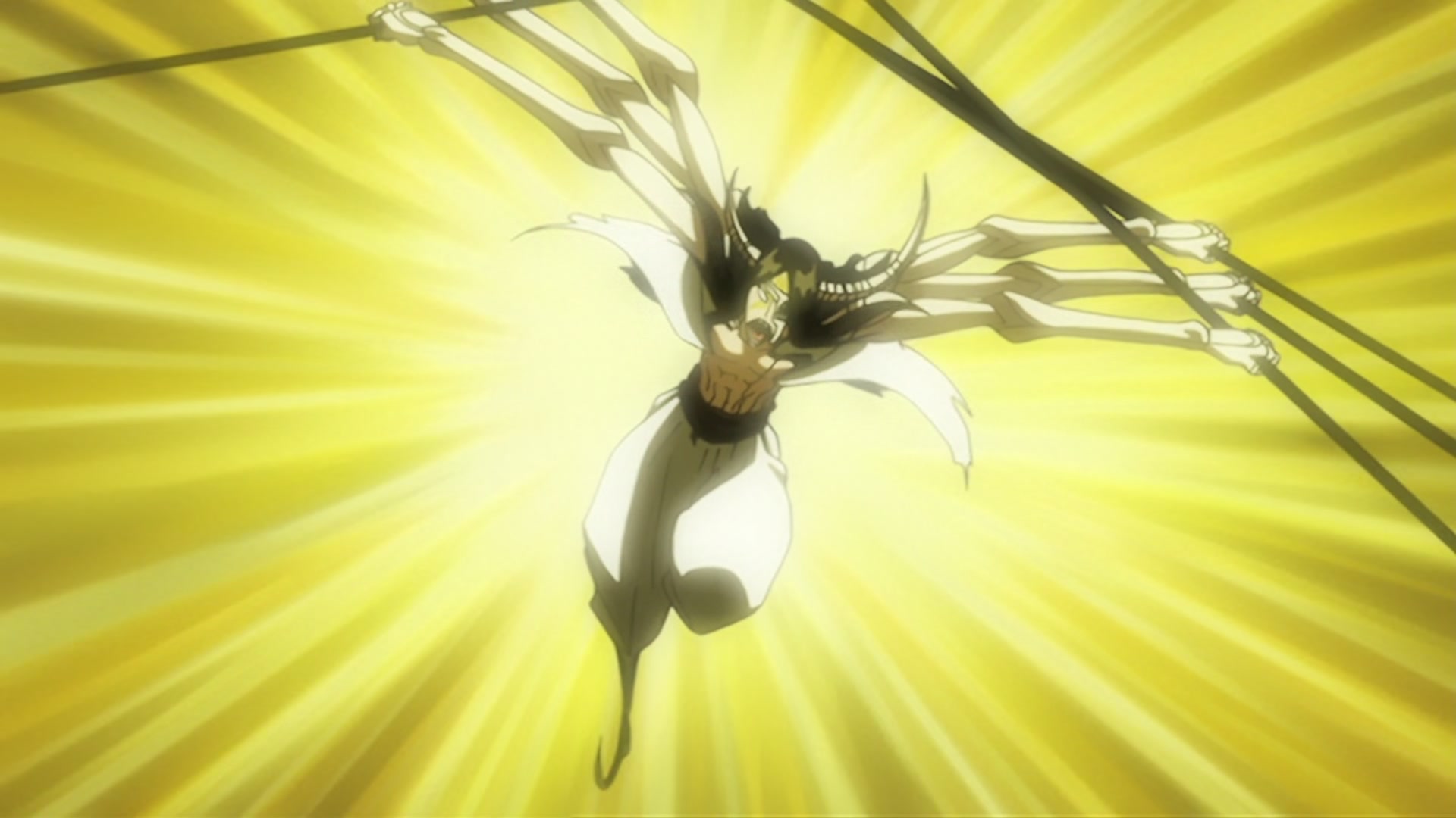 Bleach Ep 203: Karakura Town Gathers! Aizen versus Shinigami @ 00:02:46
