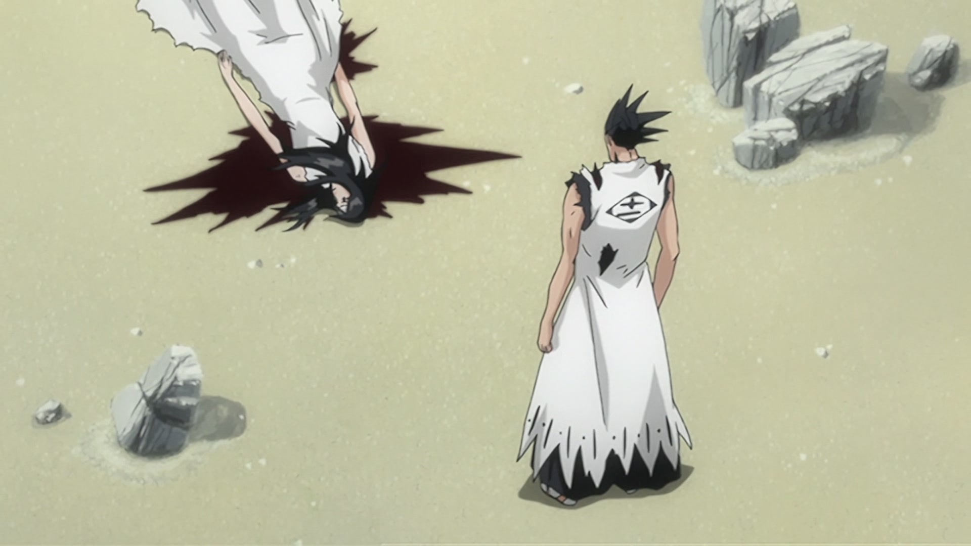 Bleach Ep 203: Karakura Town Gathers! Aizen versus Shinigami @ 00:08:14