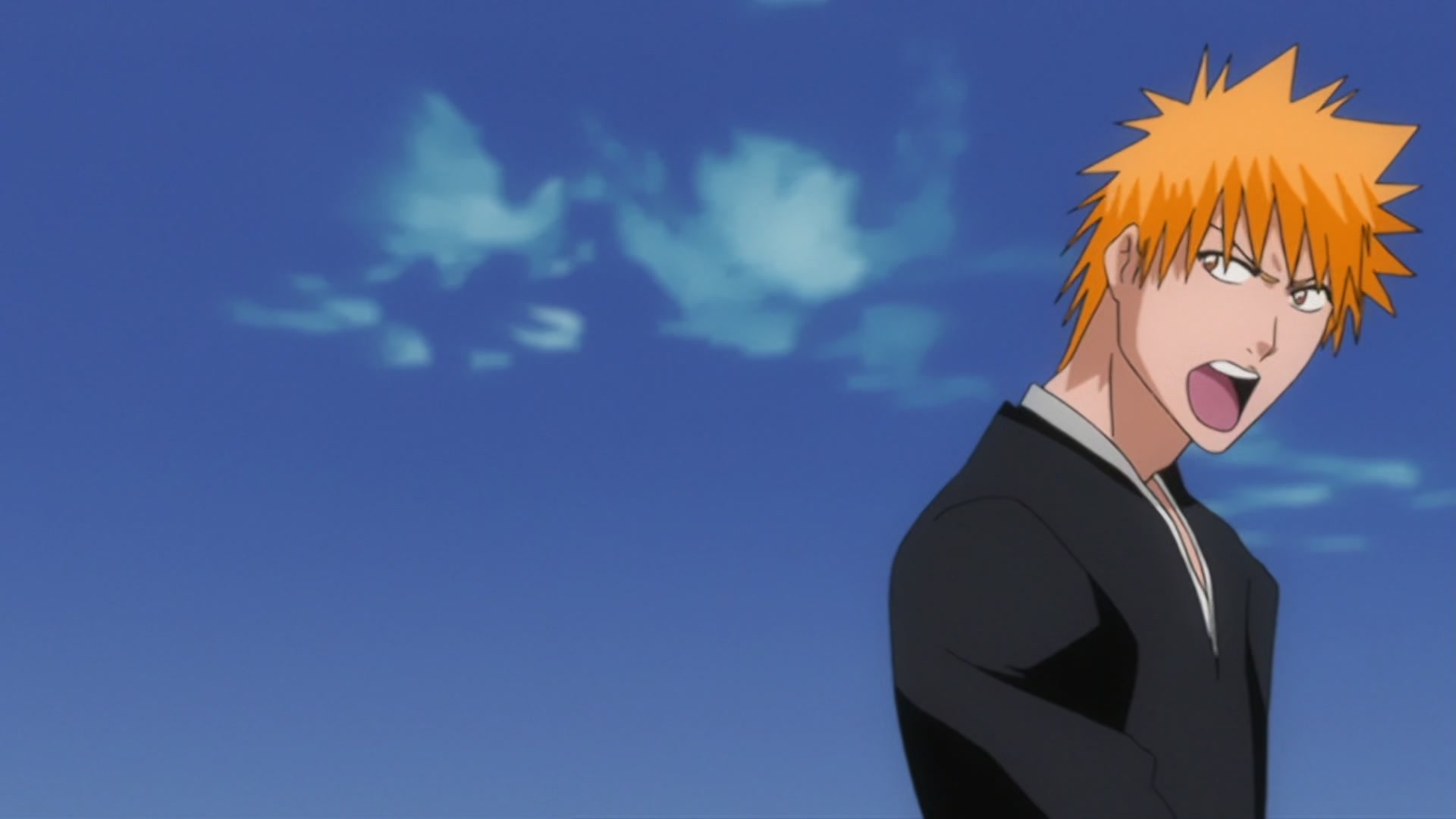 Bleach Ep 203: Karakura Town Gathers! Aizen versus Shinigami @ 00:09:21