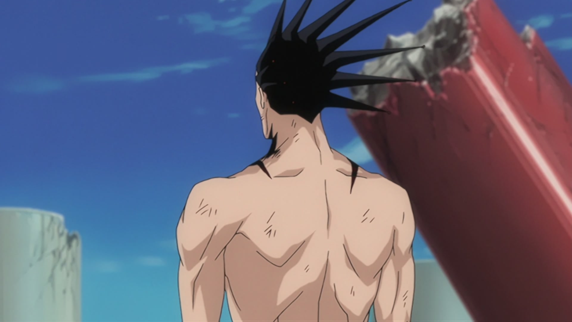 Bleach Ep 203: Karakura Town Gathers! Aizen versus Shinigami @ 00:09:30