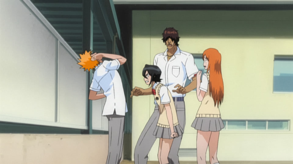 Bleach Ep 204: Ichigo's Seppuku Persuasion Strategy @ 00:04:21