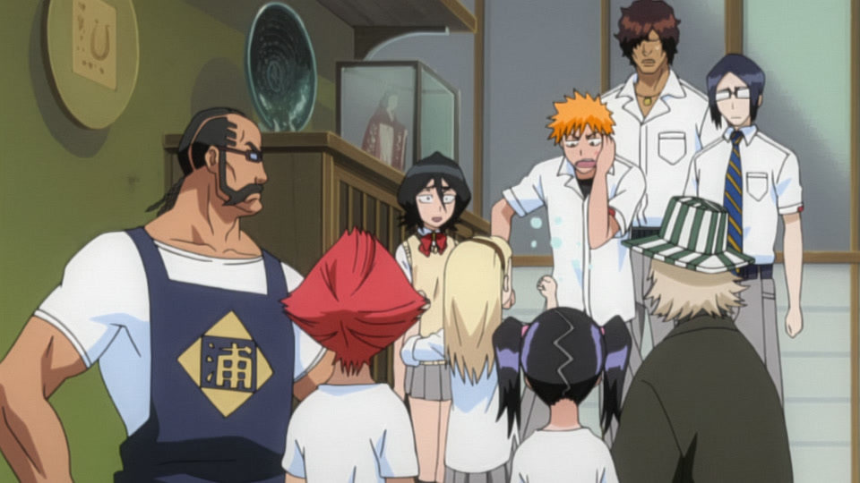 Bleach Ep 204: Ichigo's Seppuku Persuasion Strategy @ 00:07:07