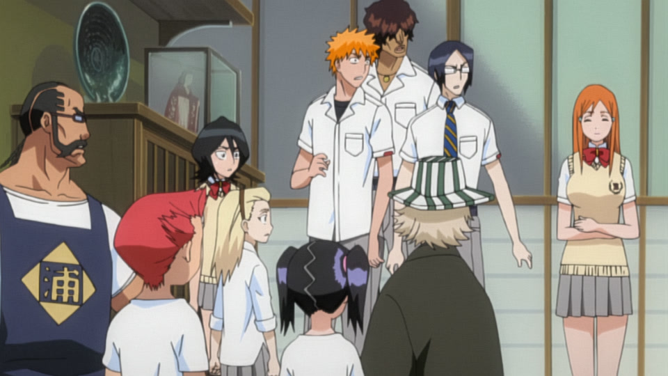 Bleach Ep 204: Ichigo's Seppuku Persuasion Strategy @ 00:07:12