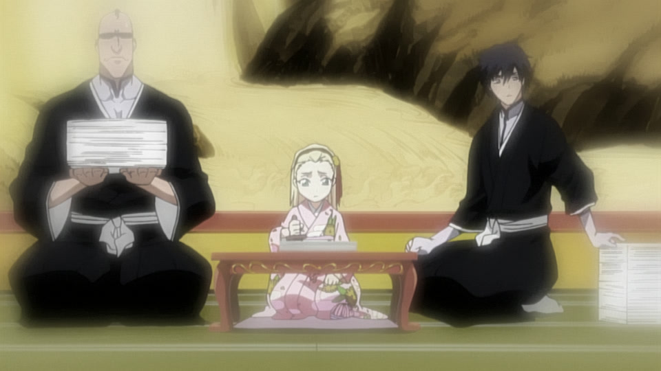 Bleach Ep 204: Ichigo's Seppuku Persuasion Strategy @ 00:07:50