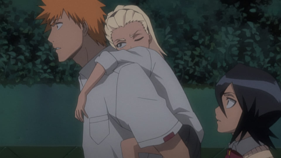Bleach Ep 204: Ichigo's Seppuku Persuasion Strategy @ 00:08:19