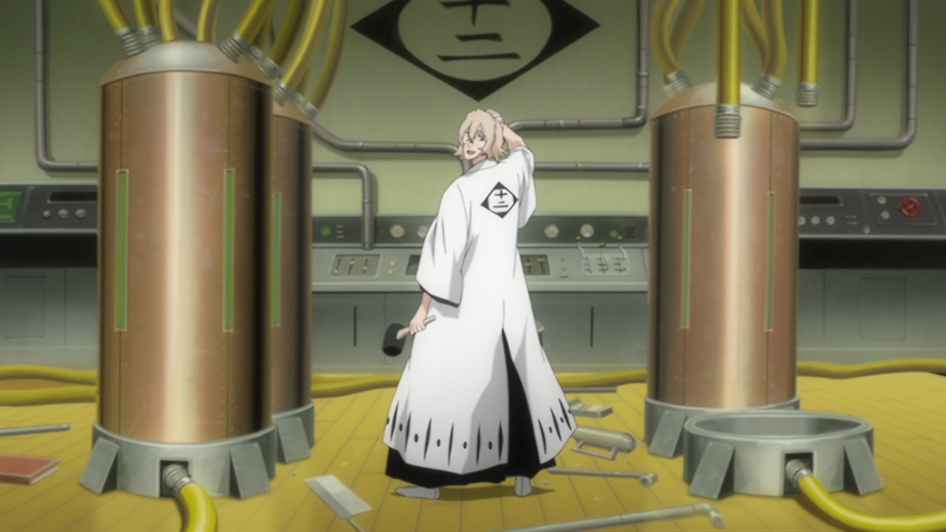 Bleach Ep 208: Aizen and the Genius Boy @ 00:02:12