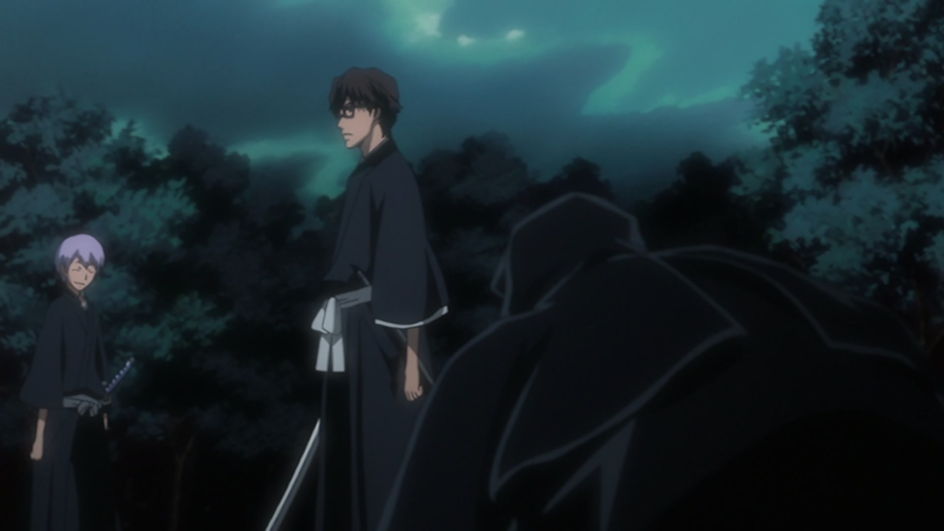 Bleach Ep 212: Rescue Hirako! Aizen vs. Urahara @ 00:03:57