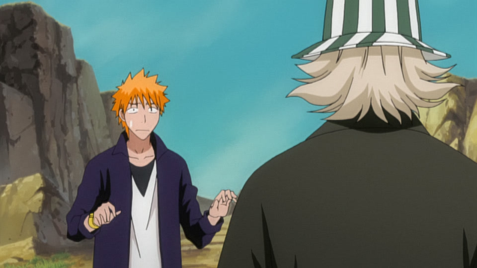 Bleach Ep 213: The Funeral Procession of Souls: Karakuraizer is Born @ 00:07:19