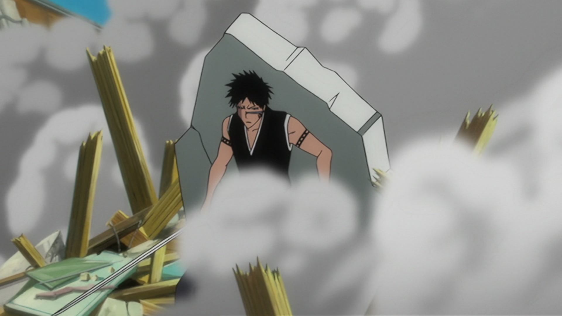 Bleach Ep 219: Hisagi's Shikai! The Name is... @ 00:06:30