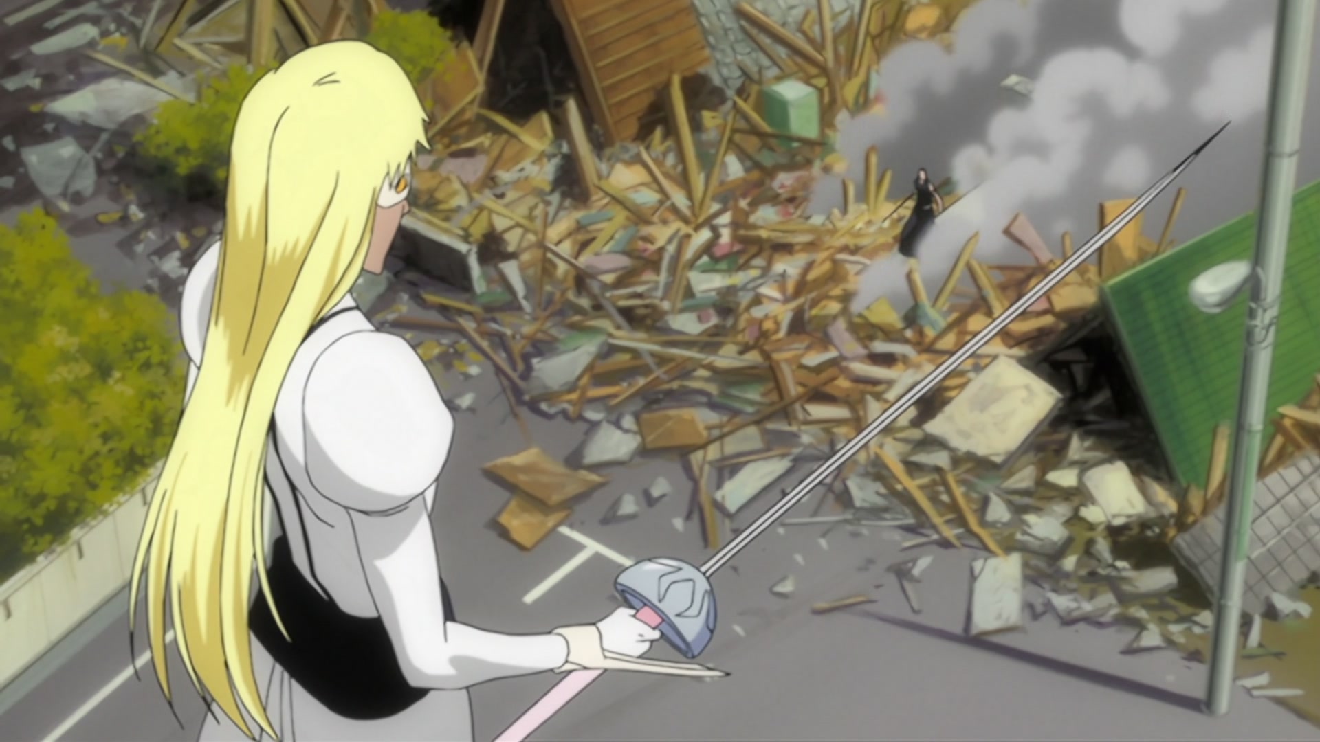 Bleach Ep 219: Hisagi's Shikai! The Name is... @ 00:06:34