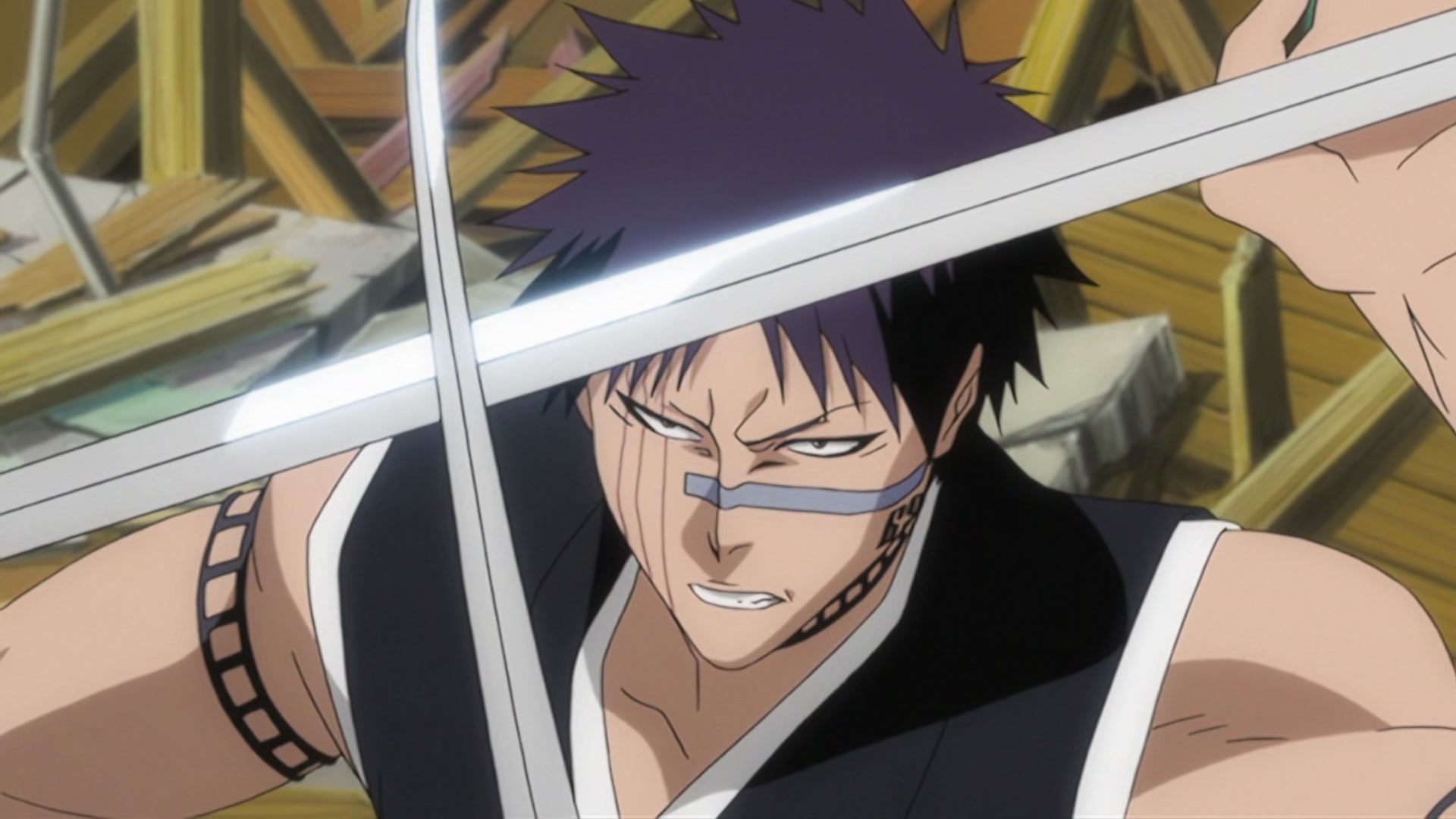 Bleach Ep 219: Hisagi's Shikai! The Name is... @ 00:06:53