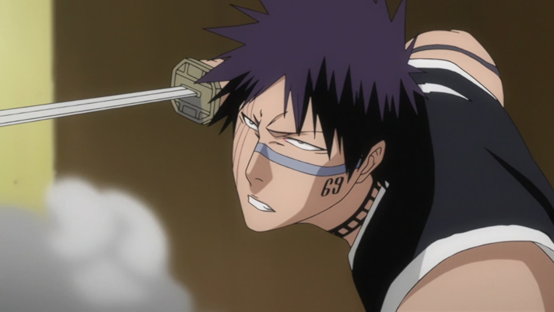 Bleach Ep 219: Hisagi's Shikai! The Name is... @ 00:07:46