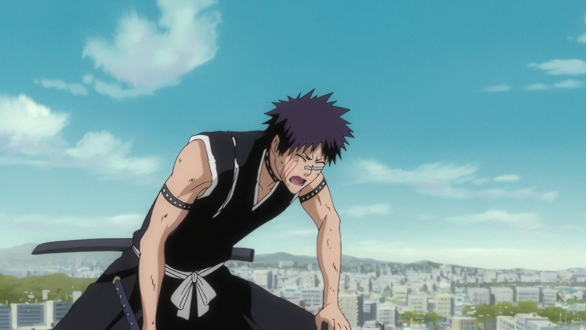 Bleach Ep 219: Hisagi's Shikai! The Name is... @ 00:08:52
